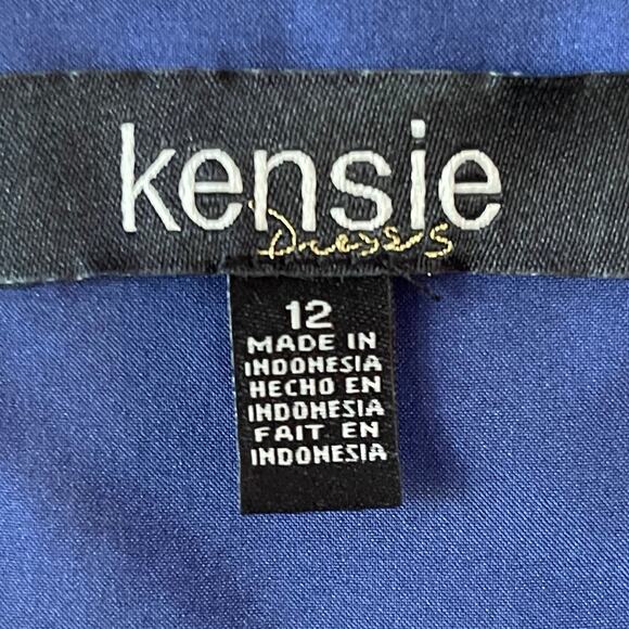 NWT KENSIE Flamingo Print Maxi Shift Dress Size 12 - Picture 6 of 8